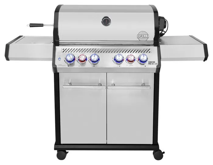 Газовый гриль Senator Pro-42 LED с системой BBQ Block Fire GRILLI 701477