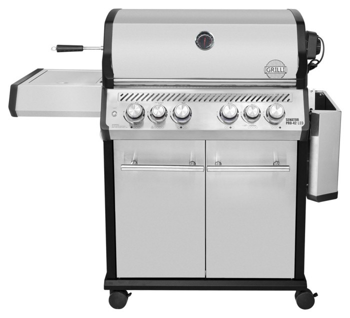 Газовый гриль Senator Pro-42 LED с системой BBQ Block Fire GRILLI 701477