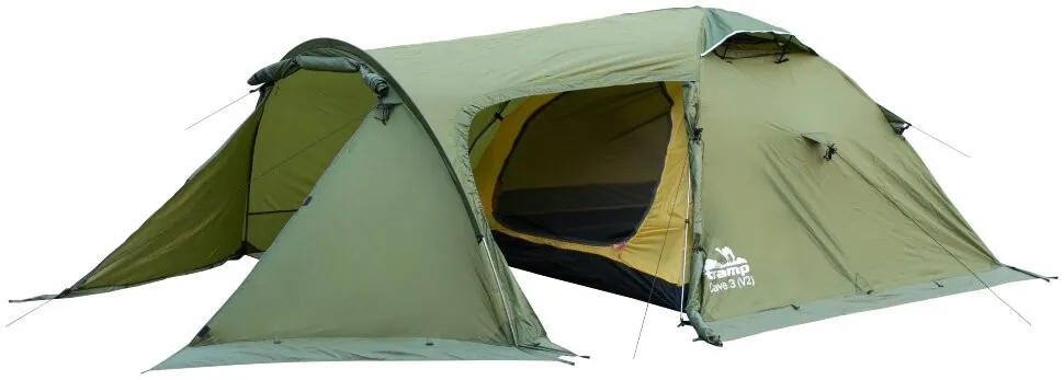 Намет Tramp Cave 3 (V2) green (UTRT-021-green)