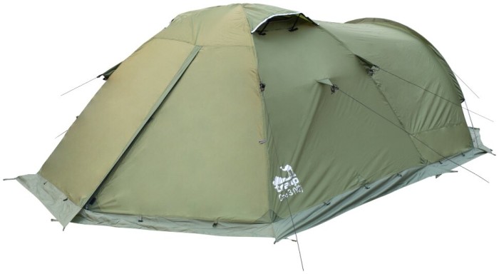 Палатка Tramp Cave 3 (v2) green UTRT-021