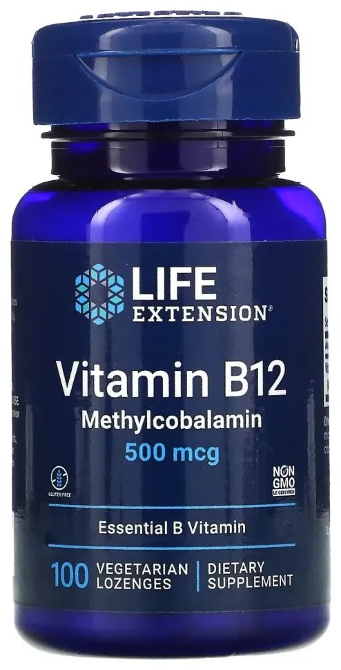 B12 500 mcg - 100 lozenges