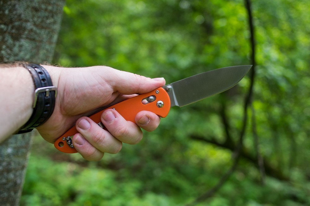 Нож складной Ganzo G740-BK черный