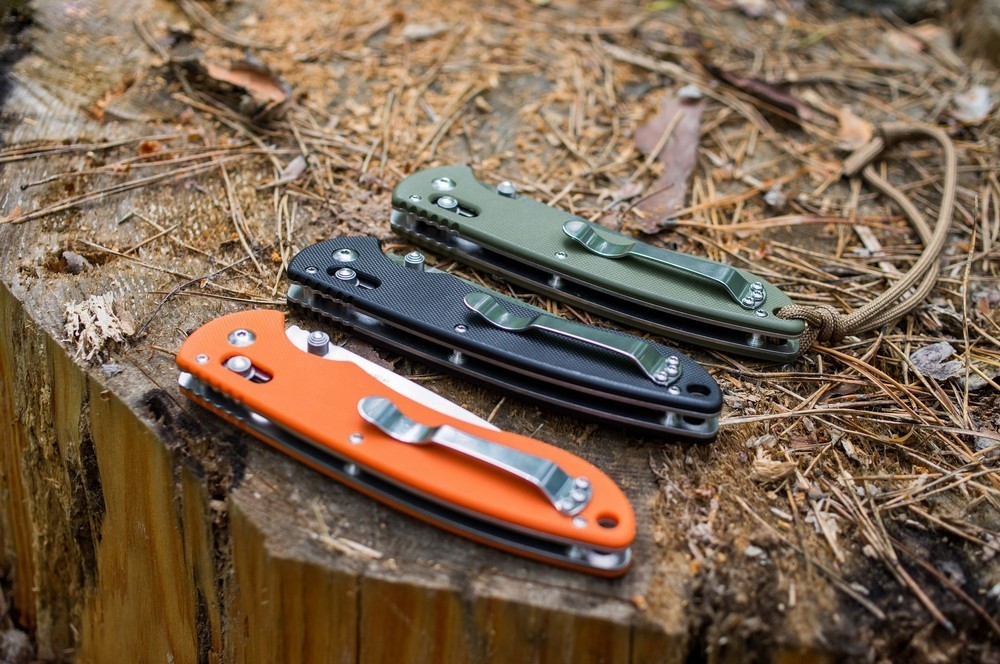 Нож складной Ganzo G740-BK черный