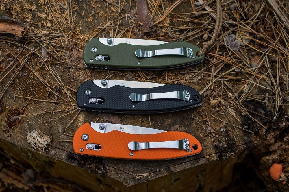 Нож складной Ganzo G740-BK черный