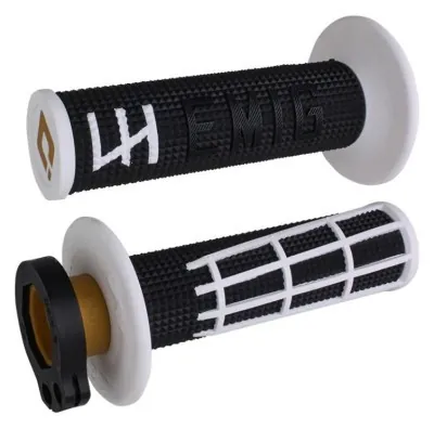 Мото грипсы ODI MX V2 Lock-On; EMIG 2.0 Grip BLACK/White