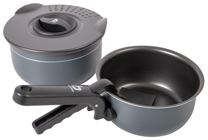 Набір посуду Bo-Camp Trekking 5 Pieces Anthracite (2300351) Discounted