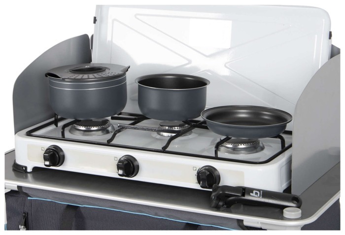 Набір посуду Bo-Camp Trekking 5 Pieces Anthracite (2300351) Discounted