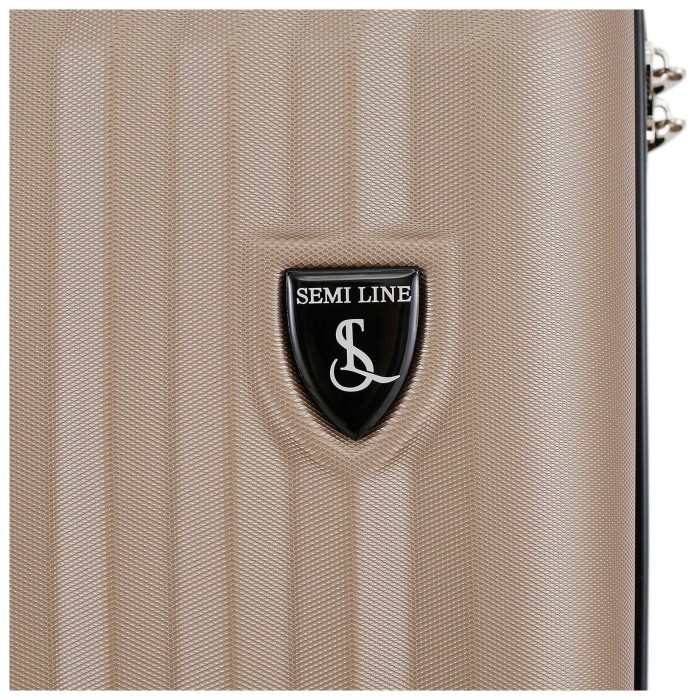 Валіза Semi Line 24" (M) Champagne (T5985-4)