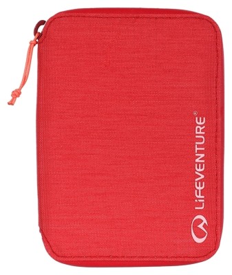 Кошелек Lifeventure Recycled RFID Mini Travel Wallet raspberry
