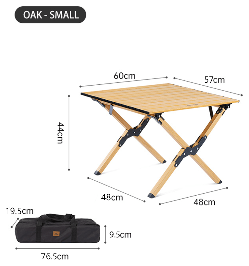 Раскладной стол Naturehike CNK2300JU010 размер S, алюминий, бежевый