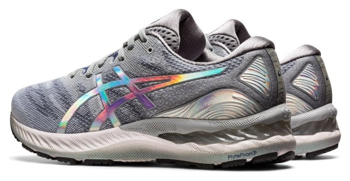 Кросівки для бігу Asics 1011B290 GEL-NIMBUS 23 PLATINUM Grey 2021
