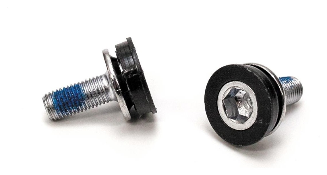 Болт шатуна М8x17 под внутр. шестигранник с фланцем, шестигр 8 KENLI, 2 шт (серебр.)