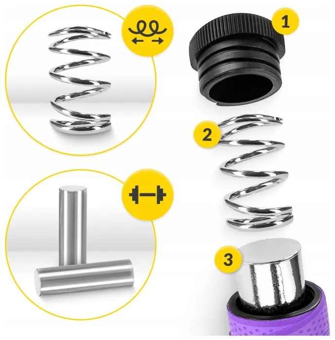 Скакалка швидкісна для кросфіту 4FIZJO Speed Rope PRO+ Violet (P-5907739313188)