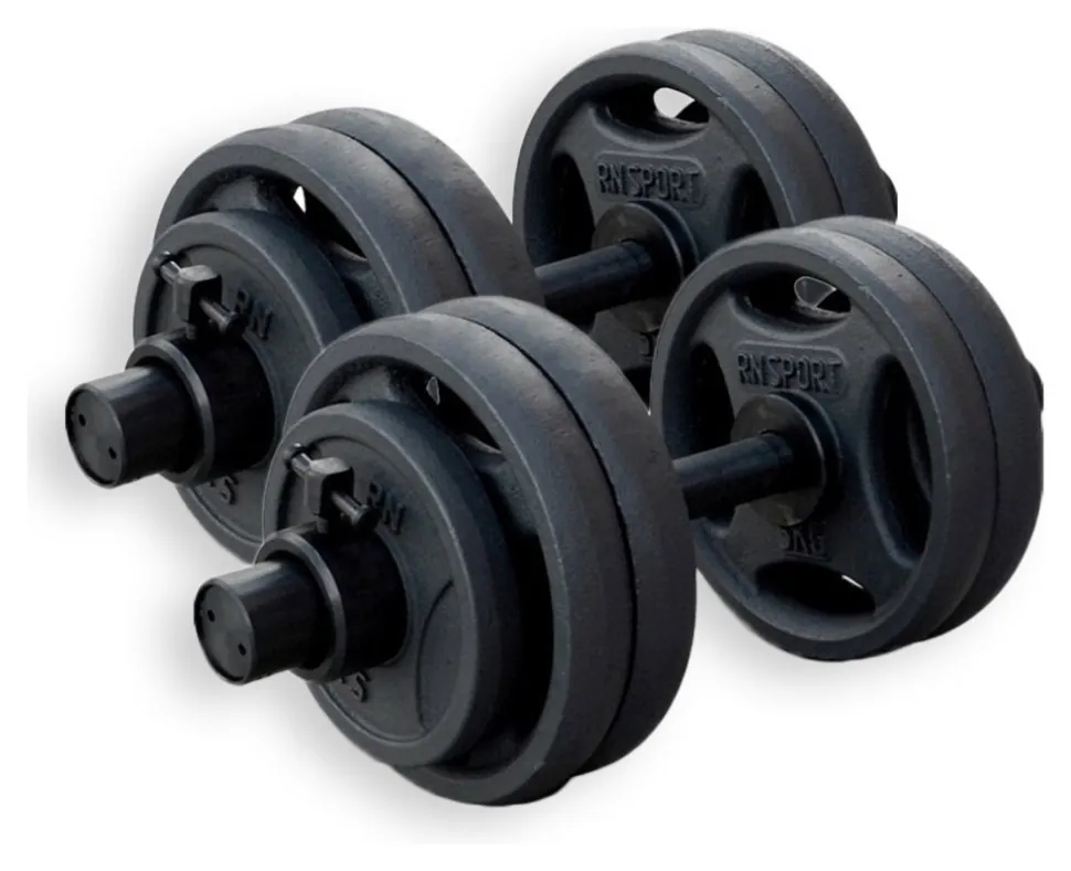 Гантелі олімпійські RN-Sport 2 шт по 31 кг. (RNS_Olimp_2х31)