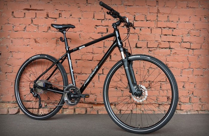 Велосипед 28" Merida Crossway 300 Glossy Black (2023)