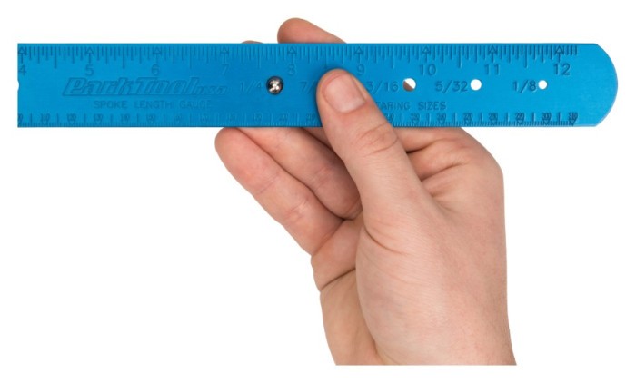 Інструмент вимірювальний Park Tool SBC-1 довжини спиць, діаметрів куль підшипників і клинів шатунів.