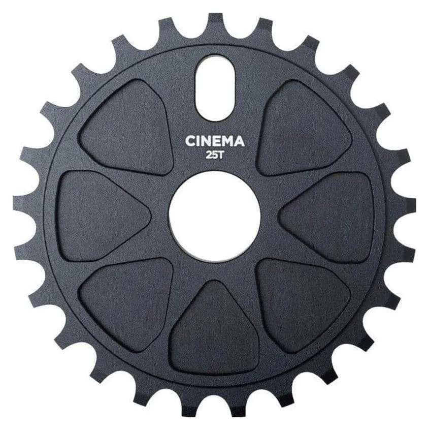 Зірка Cinema Rock чорна 25T (для BMX) (VELD_CN8000-25BLK)