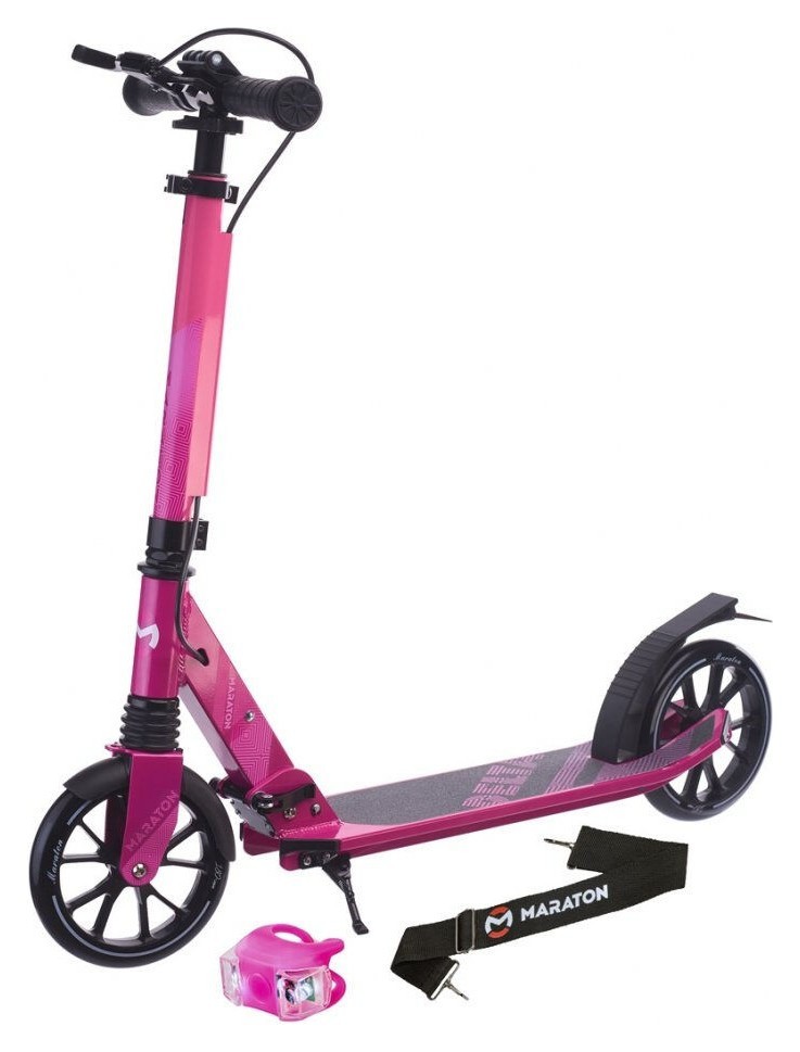 Самокат Maraton Delta Pink