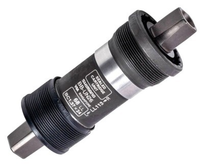Каретка для велосипеда Shimano BB-UN26 68/113мм Black (ABBUN26B13B)