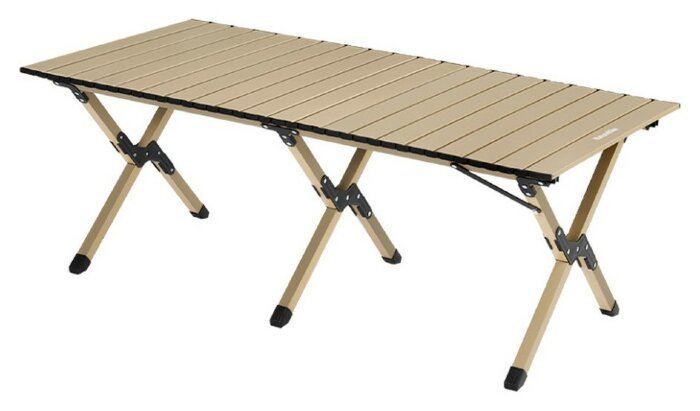 Складаний стіл Naturehike Star Jane T01 CNK2550JJ018, 119х60 см, вуглецева сталь, бежевий, укр, укр