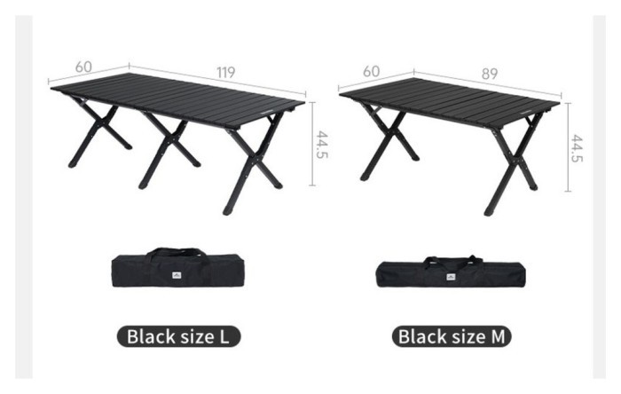 Складаний стіл Naturehike Star Jane T01 CNK2550JJ018, 119х60 см, вуглецева сталь, бежевий