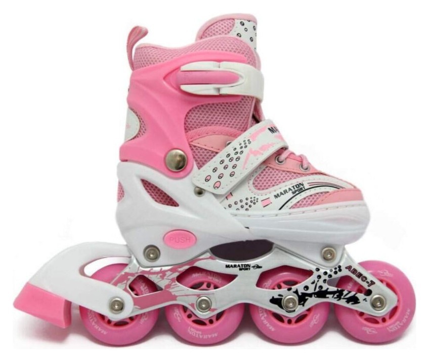 Ролики Maraton Oscar M(34-38) pink, укр, укр