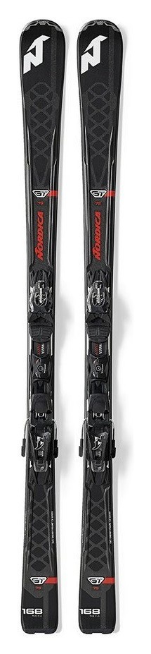 Лижі гірські (комплект) Nordica GT 75+N ADV P.R.EVO 152см Black (7059+4040Q2), укр, укр