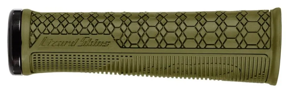 Грипси Lizard Skins GRADIENT Lock-On, 136мм, olive green (GRI-57-14)