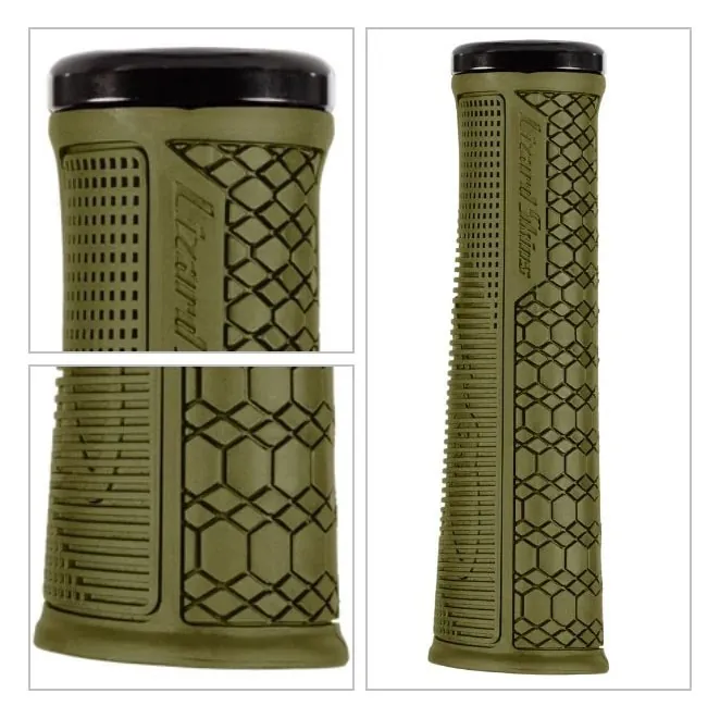 Грипси Lizard Skins GRADIENT Lock-On, 136мм, olive green