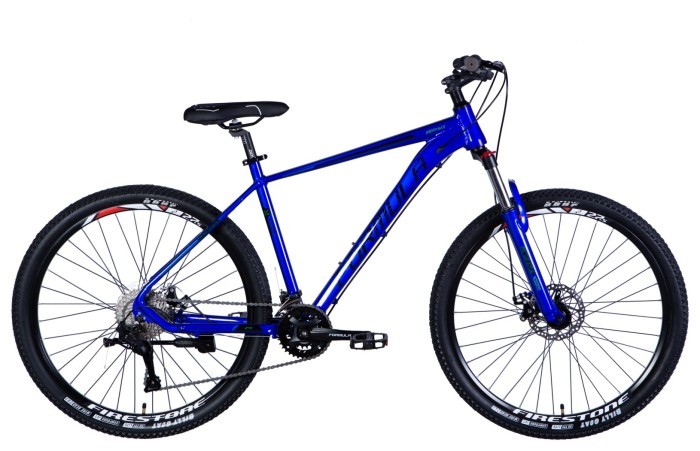 Велосипед AL 27.5" Formula ZEPHYR 3.0 DD CS рама-19" синий 2024