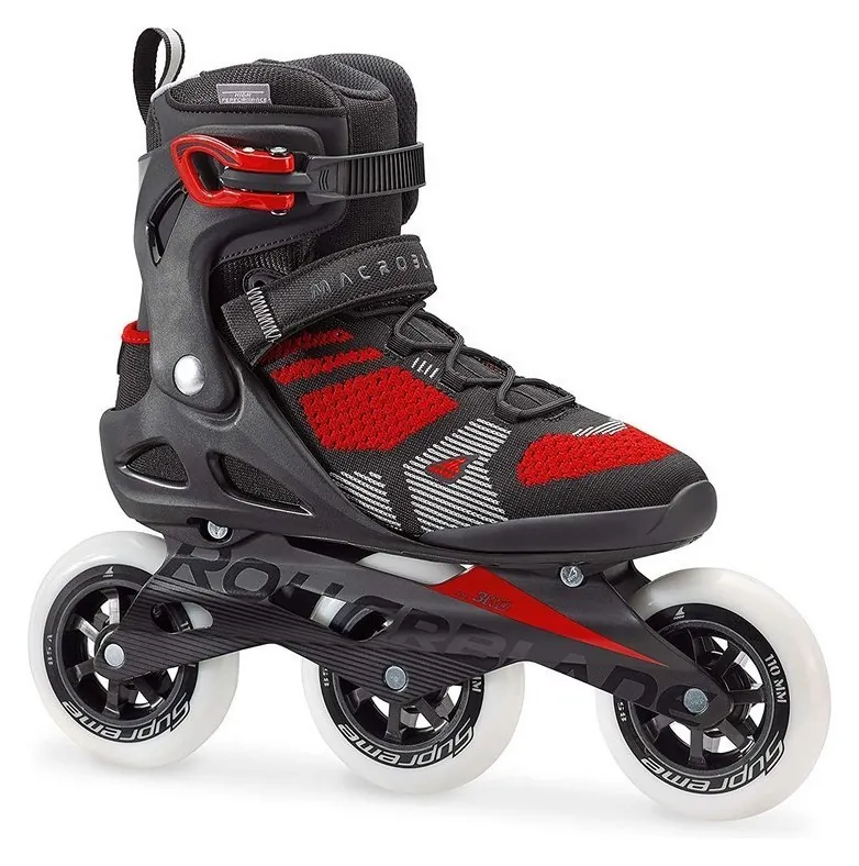 Роликові коньки для дорослих Rollerblade MACROBLADE 110 3WD M 40.5 (8US) 260мм Black/red (07846500 741) (315мм)
