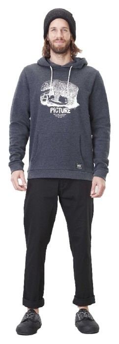 Толстовка жіноча Picture Organic Bear DS Hoody dark blue melange