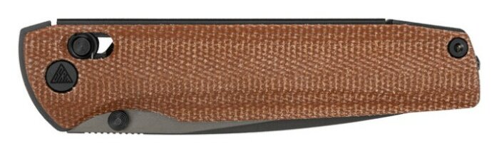 Ніж складаний SRM Terrier 258L-MN2, коричневий, укр, укр