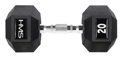 Гантель шестигранный HMS HEX PRO, 20 кг