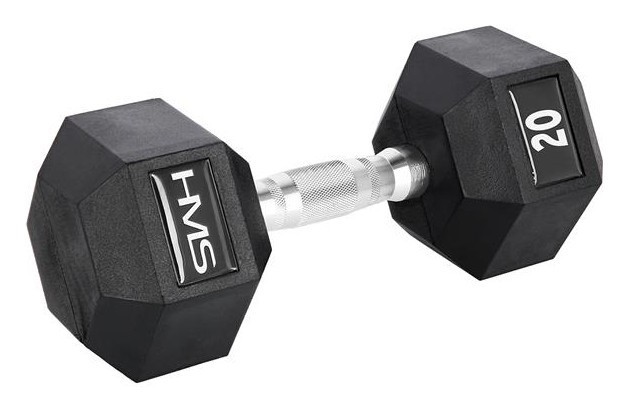 Гантель шестигранный HMS HEX PRO, 20 кг