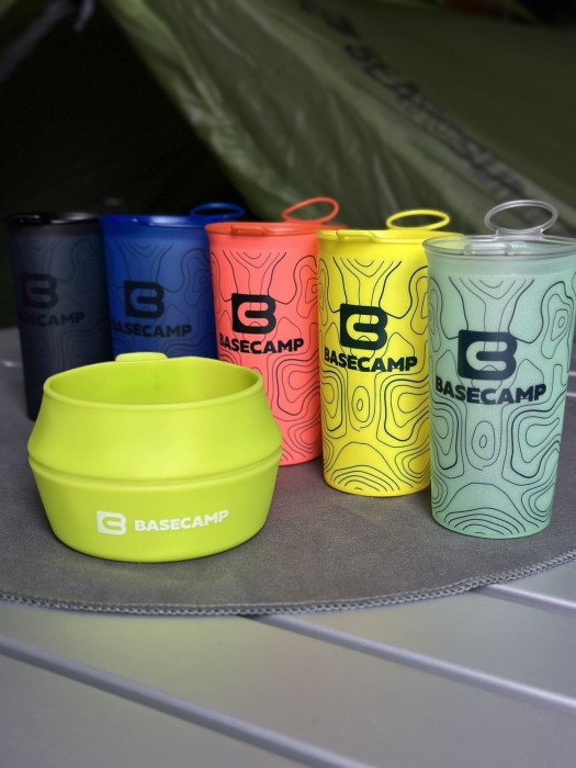 Мягкий стакан BaseCamp Trail Cup, 200 ml, Yellow