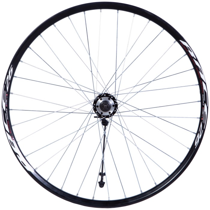 Колесо задн. VLT 26" AL 36H Дисковий WANGZHEN 208RBQ под диск. під тріскачку чорний пром. підшипник, укр, укр