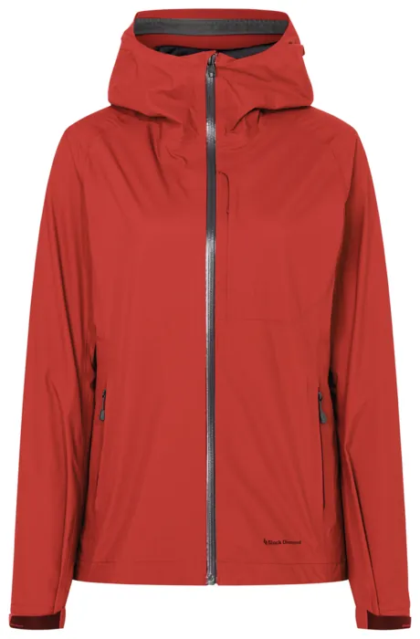 Женская женская куртка Black Diamond W Highline Shell, Grenadine, XS