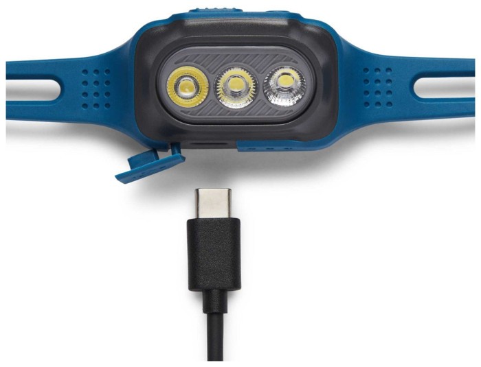 Налобный фонарь Black Diamond Deploy Run Light, 325 люмен, Creek Blue