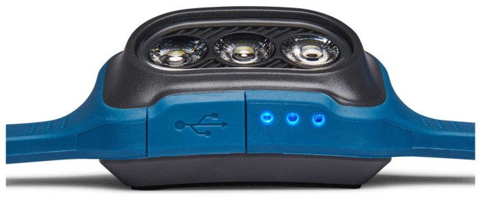 Налобный фонарь Black Diamond Deploy Run Light, 325 люмен, Creek Blue