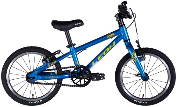 Велосипед AL 16" Leon GO Vbr FR рама-8" синий 2025