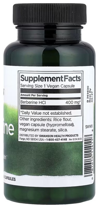Berberine 400mg - 60 cap