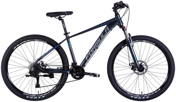 Велосипед AL 27,5" Formula ZEPHYR 3.0 DD CS рама-17" темно-сiрий 2025, укр