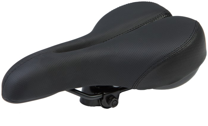 Сідло комфортне з отвором CPO 3097 270*165 мм чорний, укр, укр