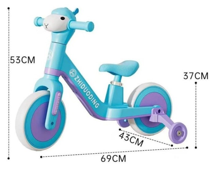 Біговел KML-08 blue (Блакитний), укр, укр