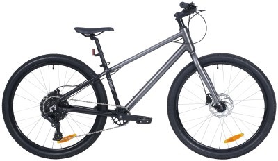 Велосипед 26&quot; Pride GLIDER 6.2 2025 темно-сірий