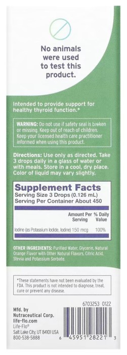 Liquid Iodine Plus - 59 ml Orange