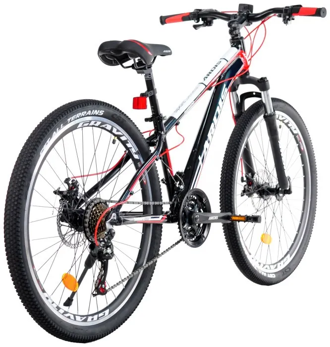 Велосипед Ardis MTB 26 AL "M20D", Чорно-червоний