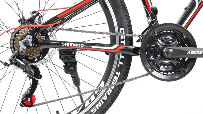 Велосипед Ardis MTB 26 AL "M20D", Чорно-червоний