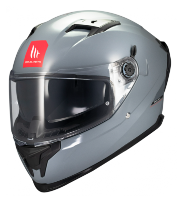 Мотошолом MT BRAKER SV Solid Gloss Grey A12